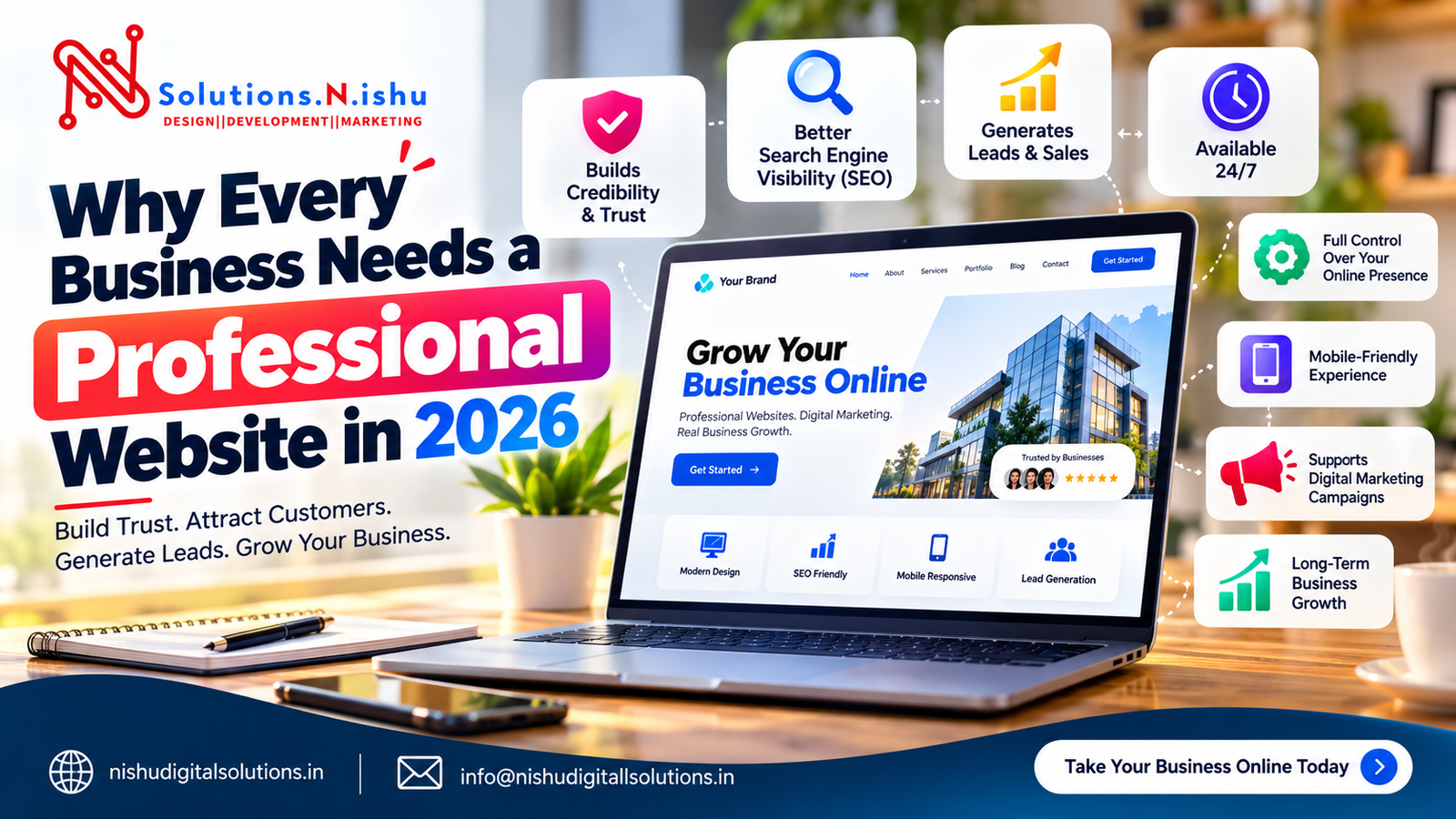 Why Every Business Needs a Professional Website in 2026
