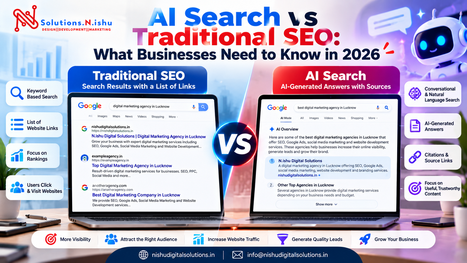 AI Search vs Traditional SEO: What Businesses Need to Know in 2026