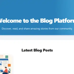 Blogging Platform